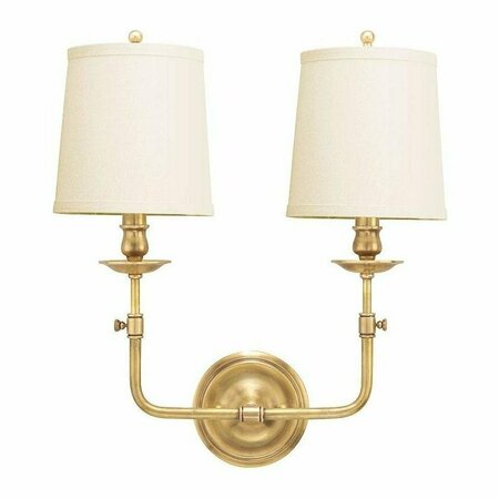 HUDSON VALLEY Logan 2 Light Wall Sconce 172-AGB